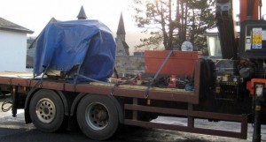 Pitlochry New Lathe Delivery