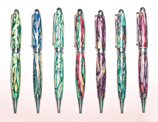 Beautiful handcrafted Heathergems Pens back in stock! 