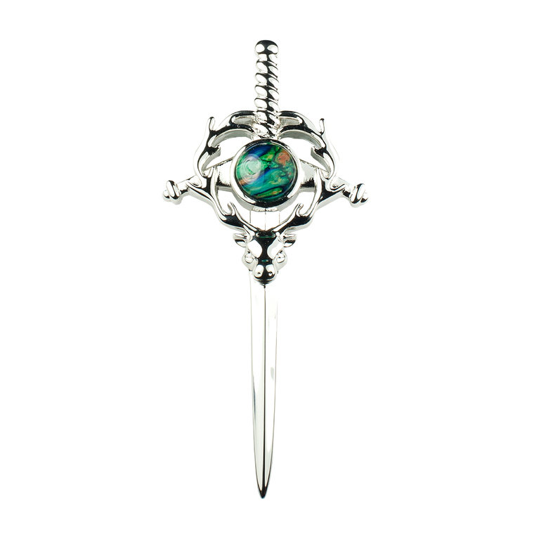 Stag Kilt Pin
