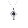 Celtic Cross Silver Pendant Thumbnail