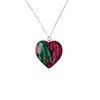 Medium Heart Heather Pendant Thumbnail