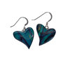 Quirky Heart Heather Earrings Thumbnail