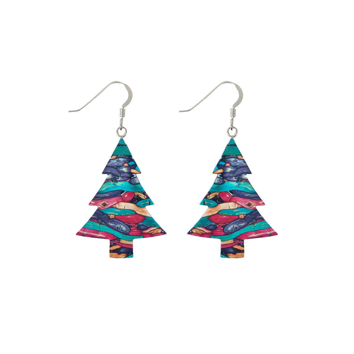 Christmas Tree Earrings - Gifts
