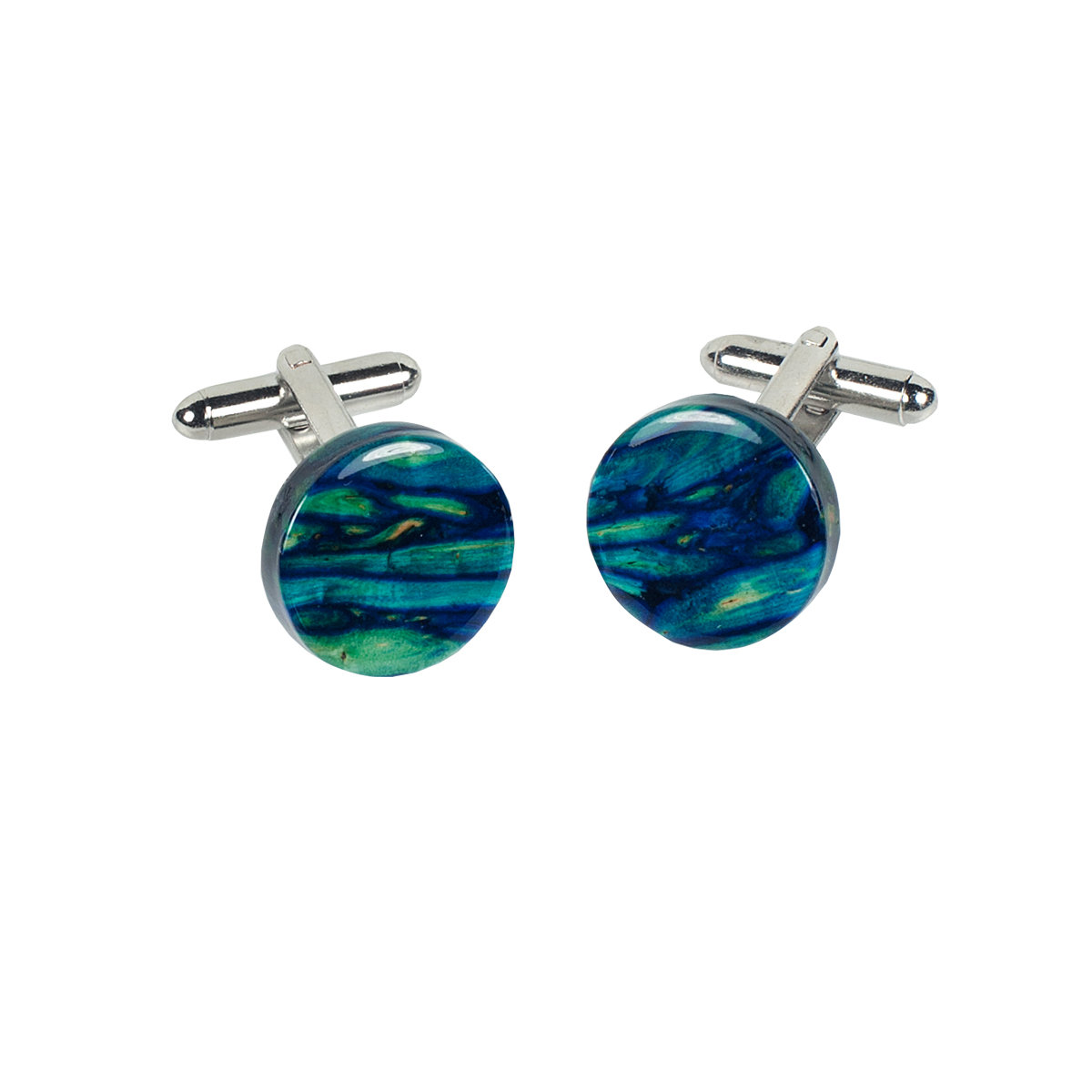 Round Cufflinks - Gifts | Heathergems